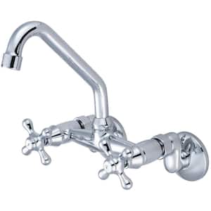 Premium Single-Handle Standard Kitchen Faucet in Polished Chrome