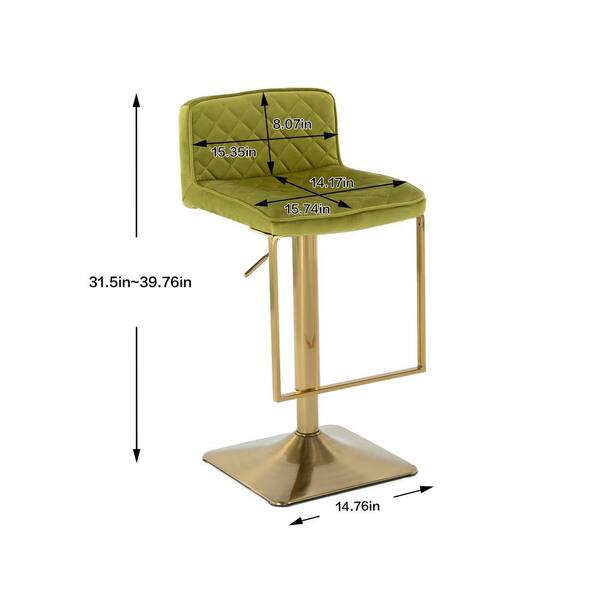 newmarket height adjustable bar stool