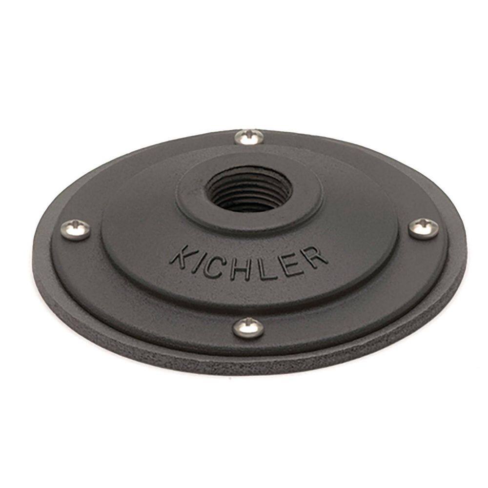 Modern Textured Black Canopy Mounting Accessory with Neoprene Gasket