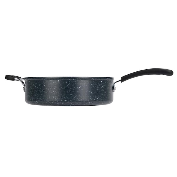 The All-in-One Stone Sauce Pan by Ozeri 100% Apeo, GenX, Pfbs, Pfos, PFOA, NMP and NEP-Free German-made Coating, Size: 5.0 Large (5.3 quart)