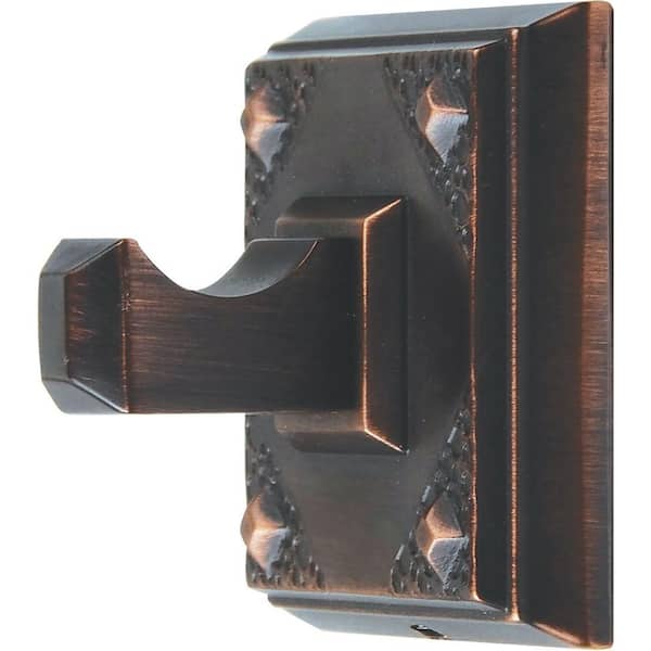 Atlas Homewares American Arts and Crafts Collection Single Robe Hook in Venetian Bronze