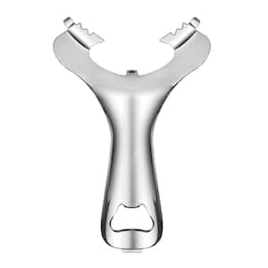 Handheld Mason Jar Opener Multifunctional Kitchen Tool with Easy Twist Lid Removal and Ergonomic Grip Design