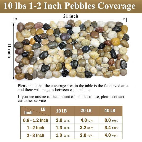 Justincity 10.28 in. x 6.85 in. x 2.05 in. Oval Mixed Color
