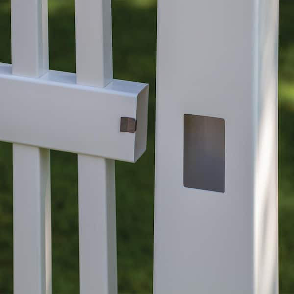Vinyl Fence Post Top and Rail Connection Clips