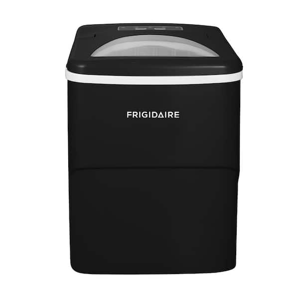 10 in 26 lbs. Freestanding Bullet Ice Maker in Black