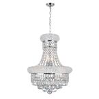 Empire 6-Light Chrome Pendant