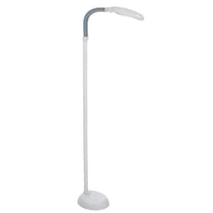 Deluxe Sunlight 72 in. White Floor Lamp