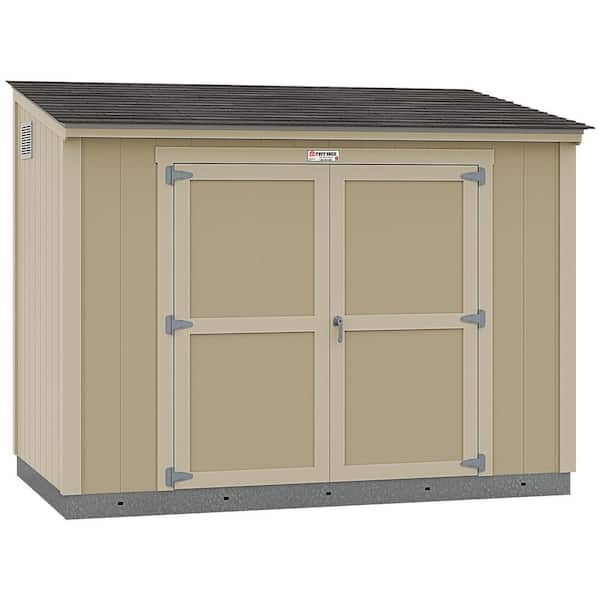 Tuff Shed Tahoe Series Skyline Installed Storage Shed 6 ft. x 10 ft. x 8 ft. 3 in. L2 Unpainted (60 sq. ft.)