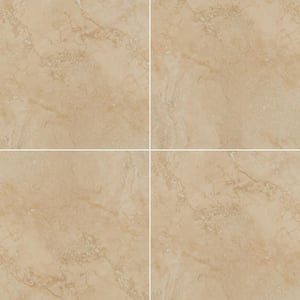 Caliza Stone 20 in. x 20 in. Glossy Porcelain Stone Look Floor and Wall Tile (14 sq. ft./Case)