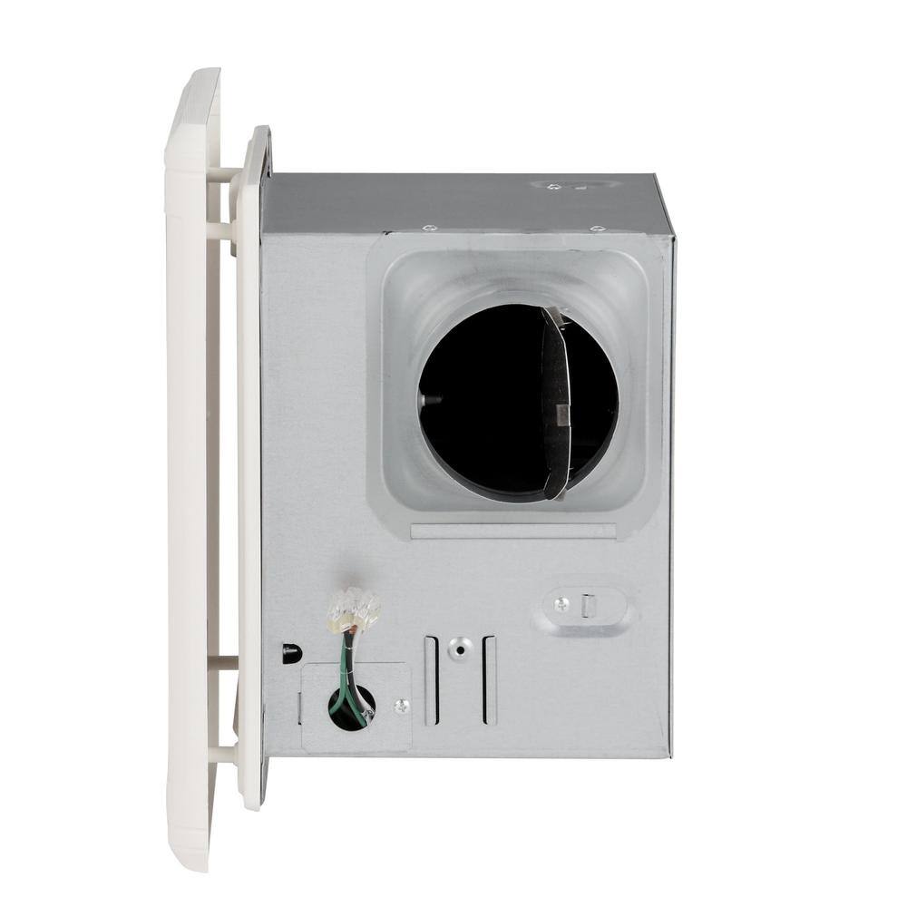 White Modern Ceiling Mount Quiet Bathroom Exhaust Fan