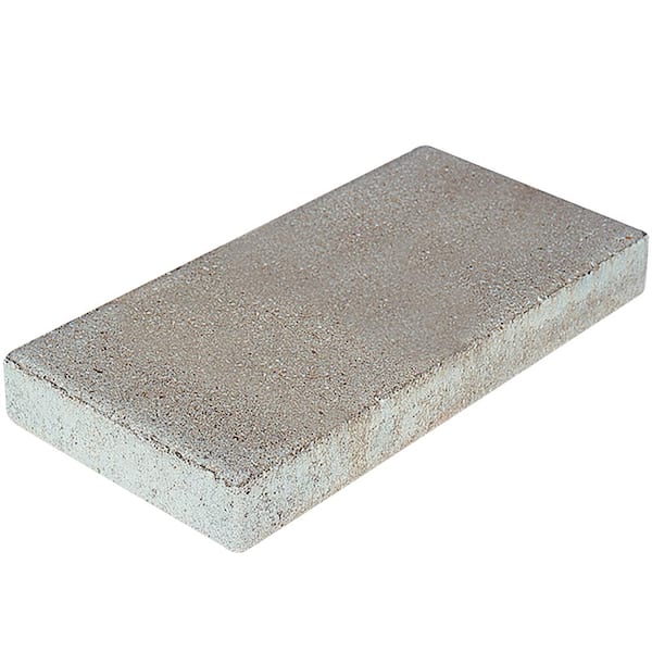 16 in. x 8 in. x 1.75 in. Pewter Concrete Step Stone (168-Piece/150 sq. ft./Pallet)