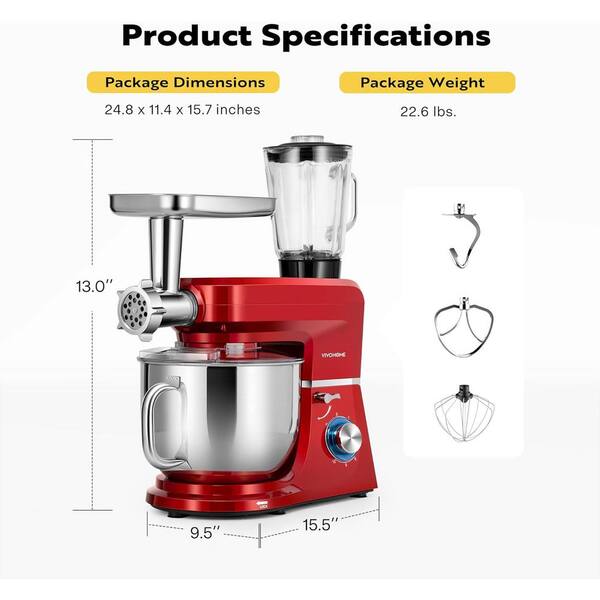 キッチン家電 Multifunctional Stand Mixer KitchenAid 7 qt. Bowl Lift Stand Mixer, Imperial Black at Tractor