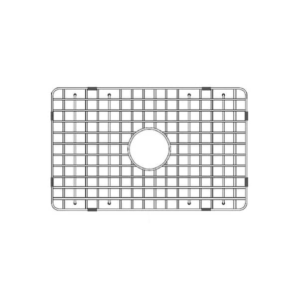 LaToscana 24.5 in. Fireclay Grid for Undermount Single Bowl Sink in Stainless Steel