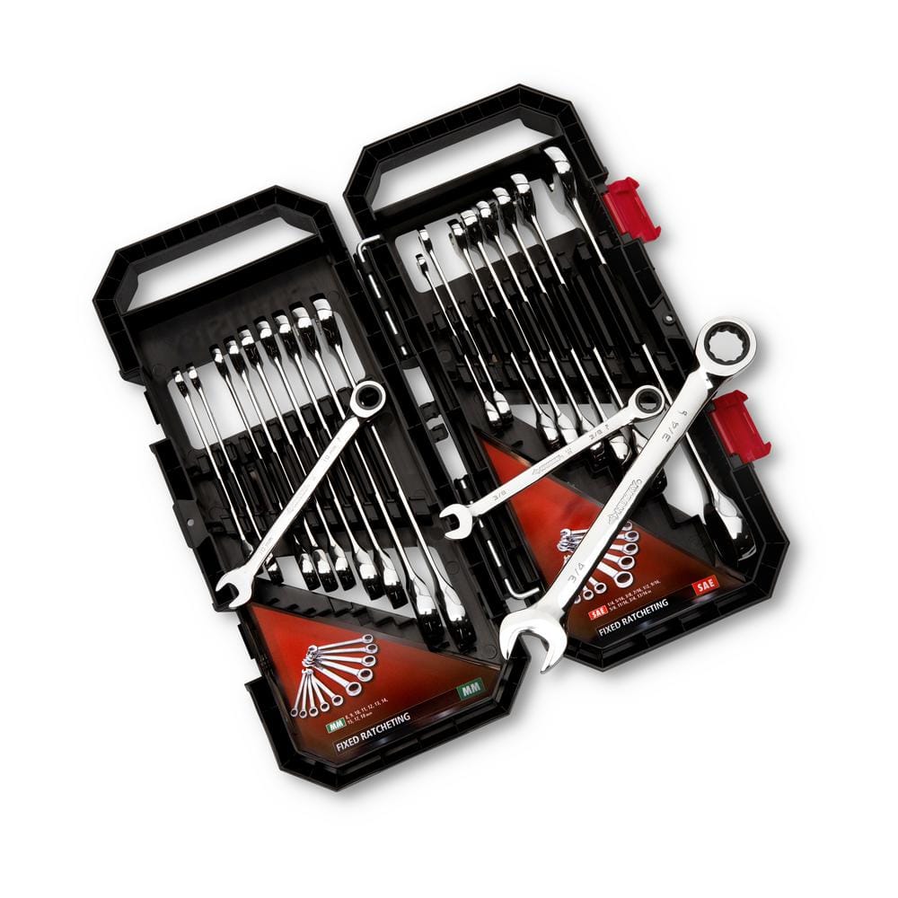 Husky 20 piece socket wrench set sales