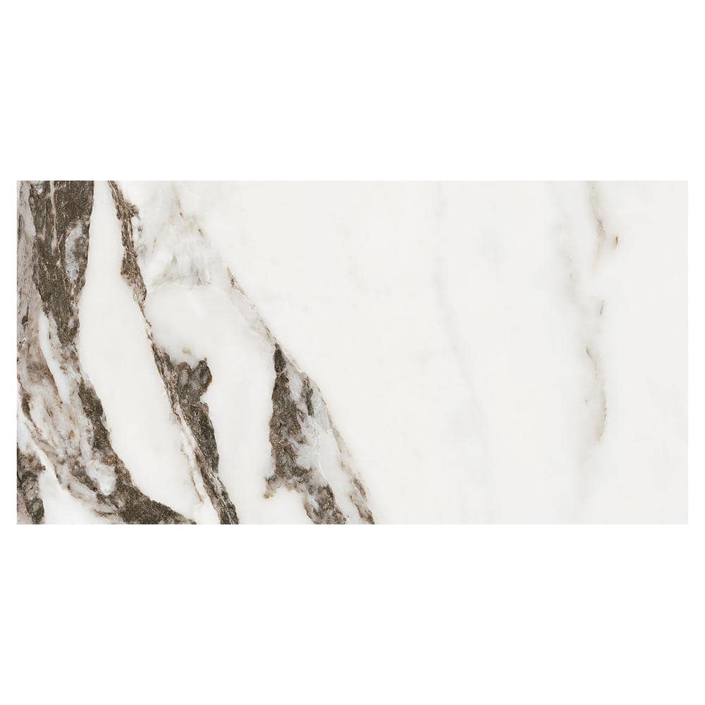 Large Gray and White Porcelain Rectified Tile for Indoor/Outdoor Use