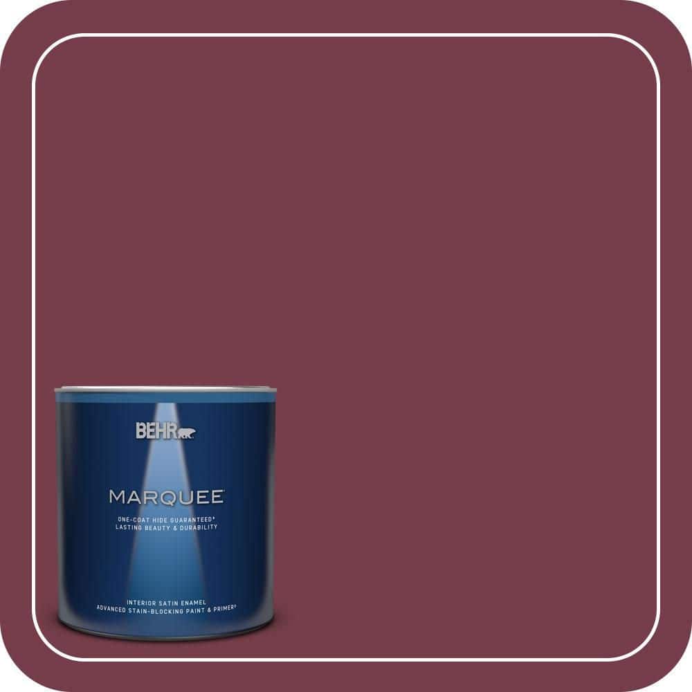 1 qt. #ICC-110 Vintage Merlot Satin Enamel Interior Paint & Primer price history on PriceWatchPro
