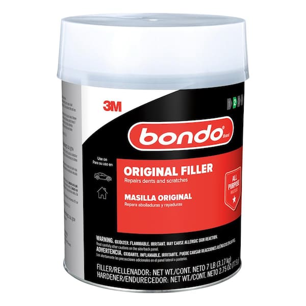  Bondo Body Filler, Original Formula for Fast, Easy Repair &  Restoration for Your Vehicle, 00262, Filler 1.57 lb and Hardener 0.75 oz, 1  Can : Automotive