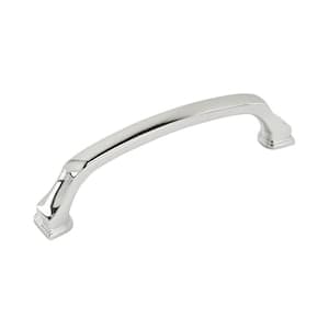 Revitalize 5-1/16 in. (128mm) Traditional Polished Chrome Arch Cabinet Pull