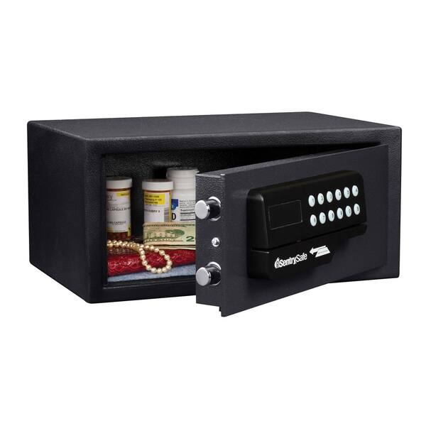 SentrySafe 0.41 cu. ft. Safe Box with Digital and Card Swipe Lock