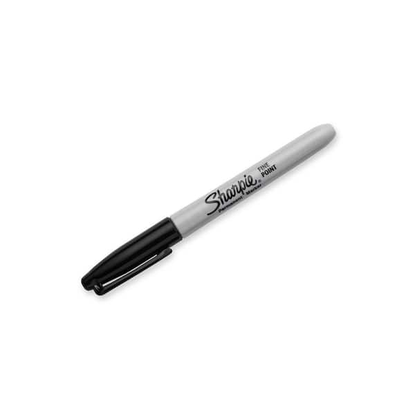 Sharpie Pen Fine Point Pens, Black - 4 pack