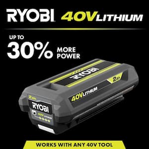 40V Lithium-Ion 2.0 Ah Battery and Charger