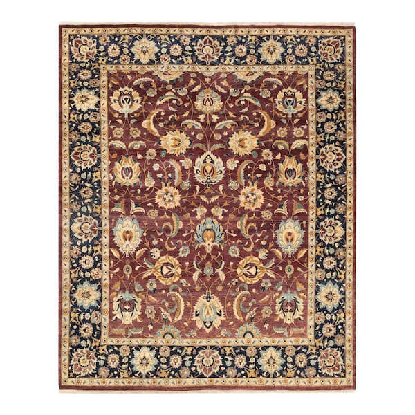 Solo Rugs Mogul One-of-a-Kind Traditional Red 8 ft. 3 in. x 10 ft. 2 in. Oriental Area Rug