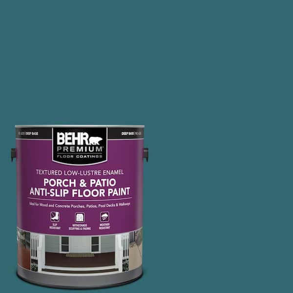 1 gal. #PFC-50 Mon Stylo Textured Low-Lustre Enamel Interior/Exterior Porch and Patio Anti-Slip Floor Paint