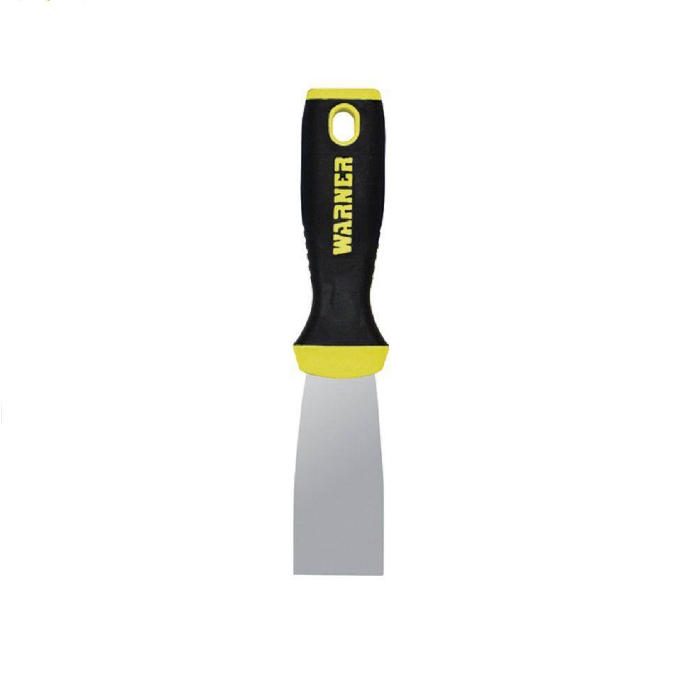 Warner 6" Flex Plastic Putty Knife – No-Mess Spreader For Caulk, Adhesive & More