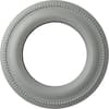 Ekena Millwork 3/4 In. X 13 In. X 13 In. Polyurethane Bradford Classic Ceiling Medallion Rubbed Bronze Cm13brrzs