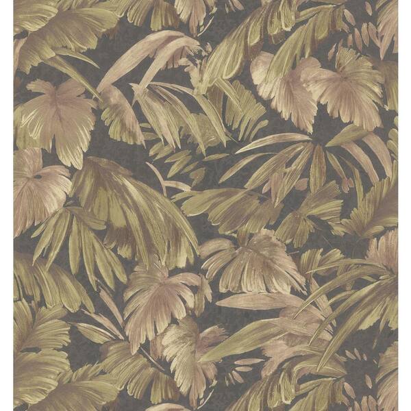 Brewster Jungle Leaf Wallpaper