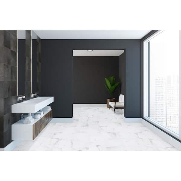 Wichita Marbella 6 MIL x 12 in. x 24 in. Waterproof Click Lock Vinyl Plank Flooring (9.69 sq. ft./case)