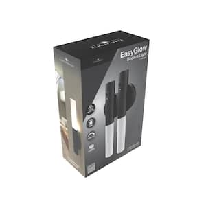 Atmosphere Integrated LED Easyglow Black Sconce Light Stick (2-Pack)