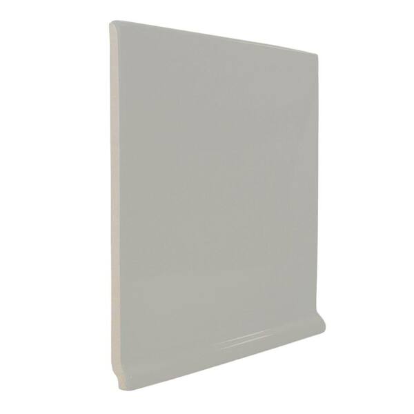 U.S. Ceramic Tile Color Collection Bright Taupe 6 in. x 6 in. Ceramic Stackable Left Cove Base Corner Wall Tile-DISCONTINUED