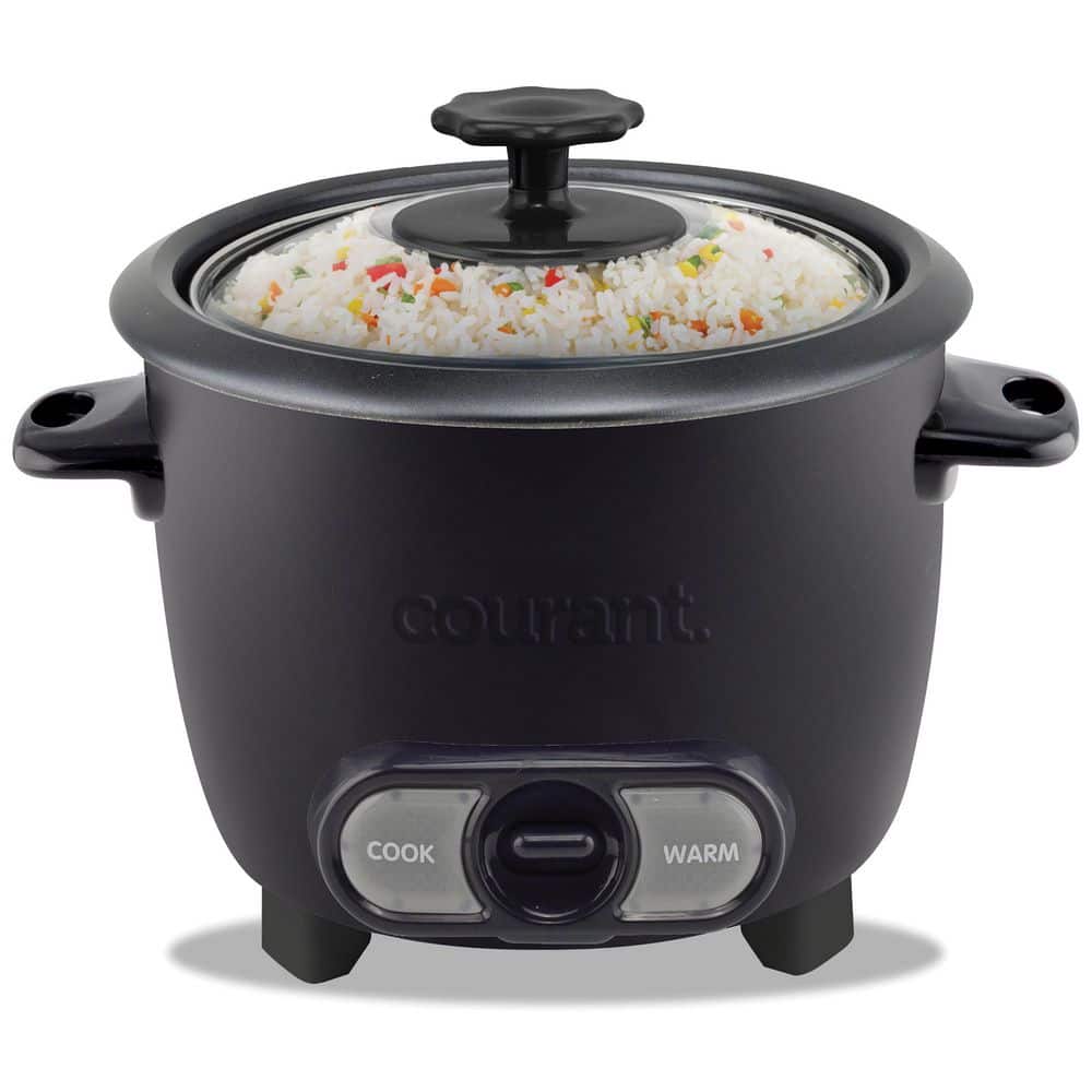 6-Cup (Cooked) Rice Cooker, Removable Non-Stick Bowl, One Touch Rice Cooker, Black price history on PriceWatchPro