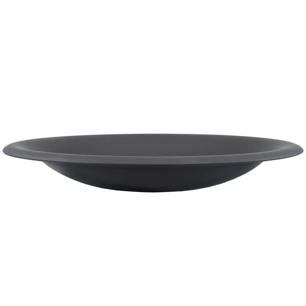 32.75-Inch Black Steel Wood-Burning Fire Pit Bowl