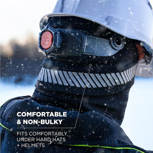 Ergodyne N-Ferno 6831 Reflective Polyester 3-in-1 Balaclava Face