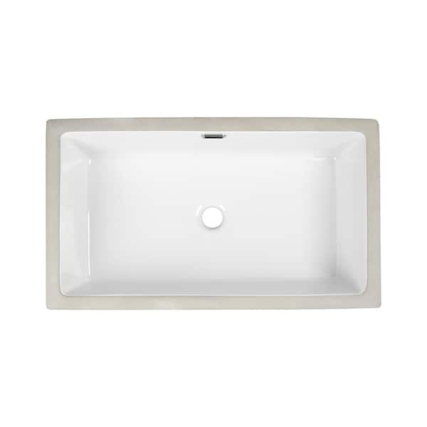 Fireclay - Bathroom Sinks - The Home Depot - View #13