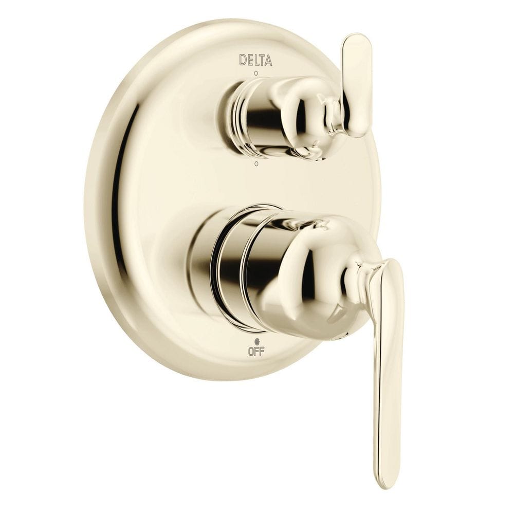 Bonacci 6-Setting Integrated Diverter 2-Handle Valve Trim Kit in Lumicoat Polished Nickel (Valve Not Included) price history on PriceWatchPro