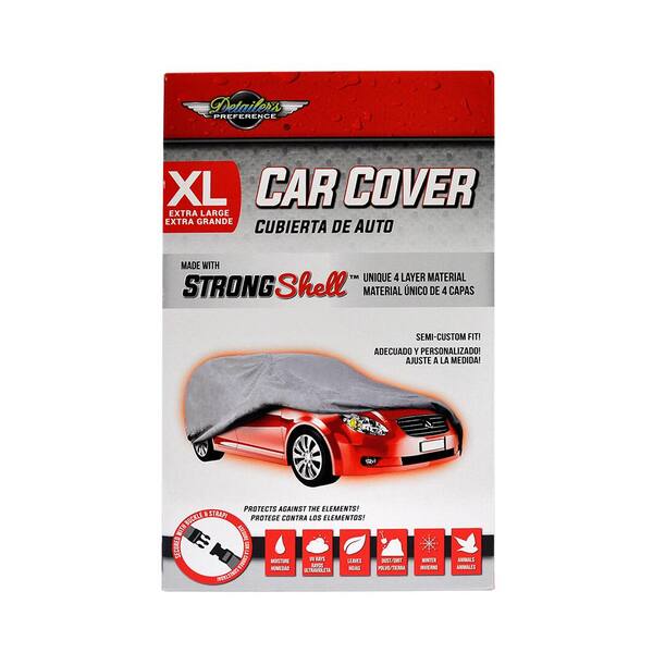 EUROW Strong Shell 215 in. L x 77 in. W x 51 in. H Car Cover - XL