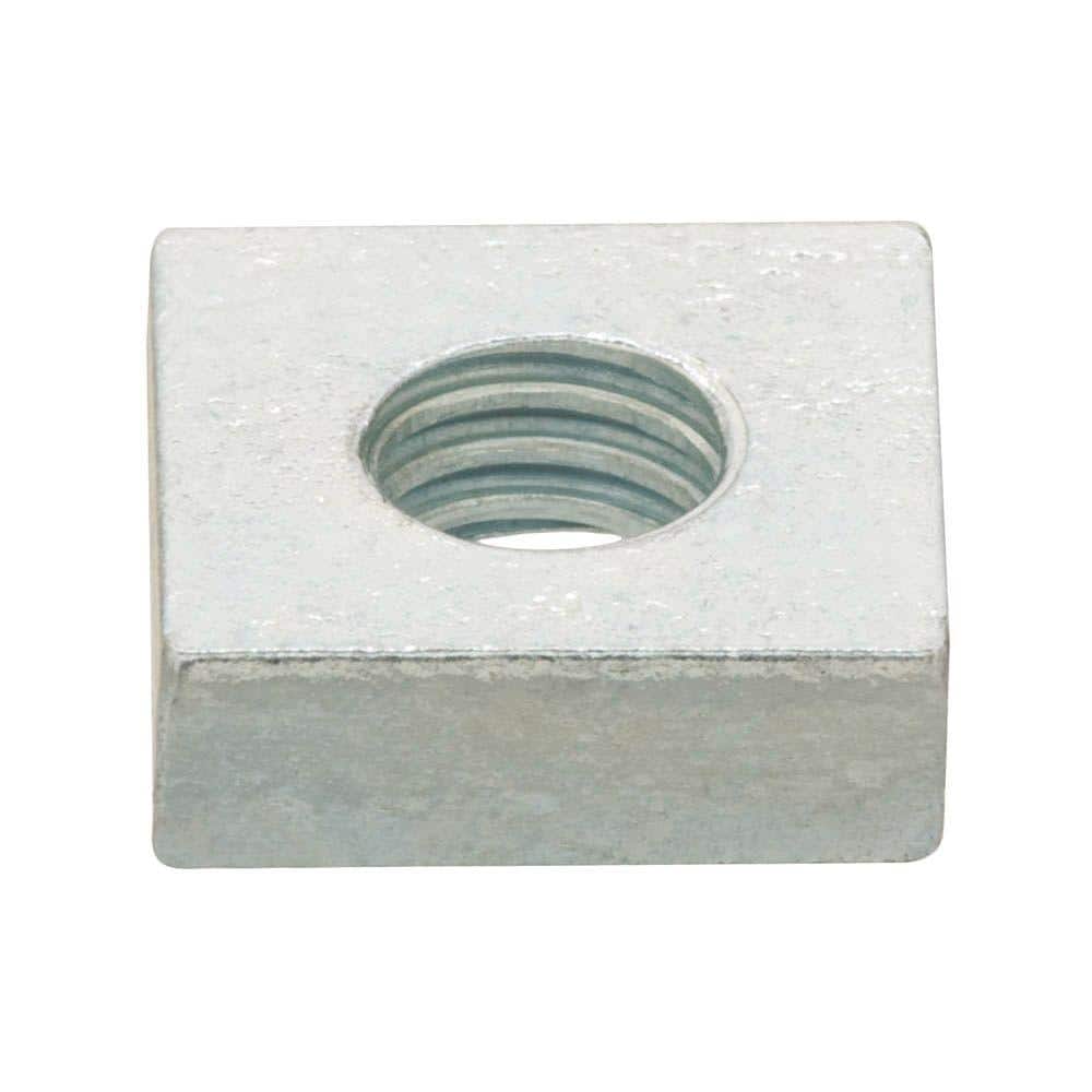 Pack of 12 10//32 Zinc Plated Square Nuts