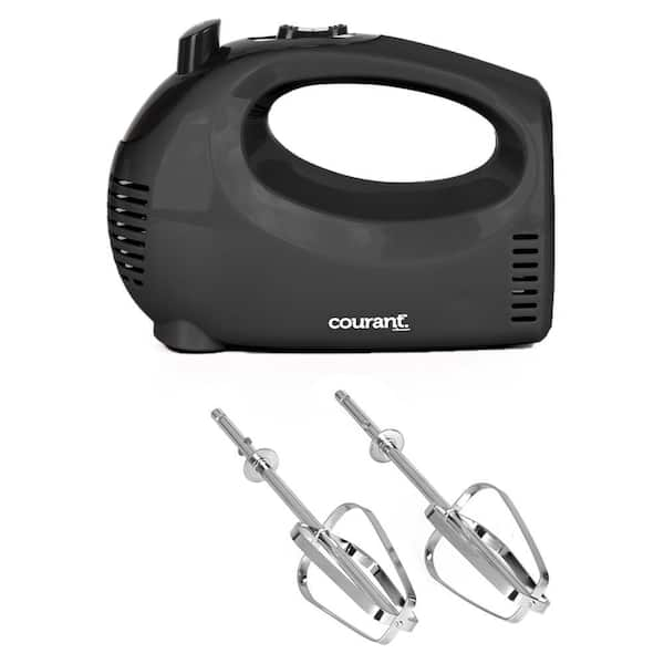 Courant 60-in Cord 5-Speed Silver/Black Hand Mixer in the Hand Mixers  department at