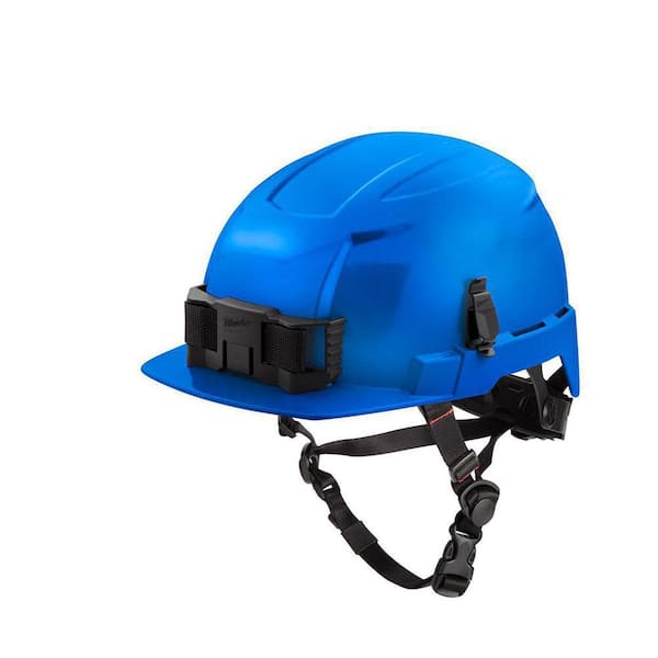 Milwaukee BOLT Blue Type 2 Class E Front Brim Non-Vented Safety Helmet