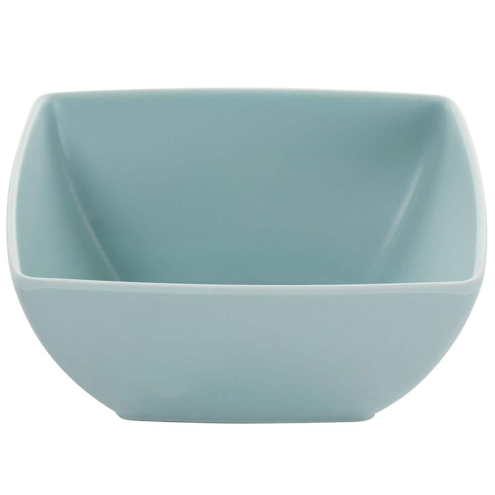 Mint Square Melamine Dinnerware Set, Service for 4