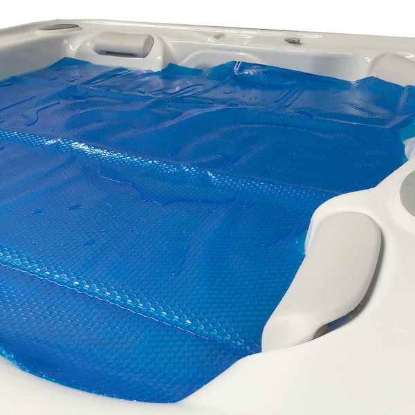 Swim Time 7 ft. x 8 ft. Solar Spa and Hot Tub Blanket