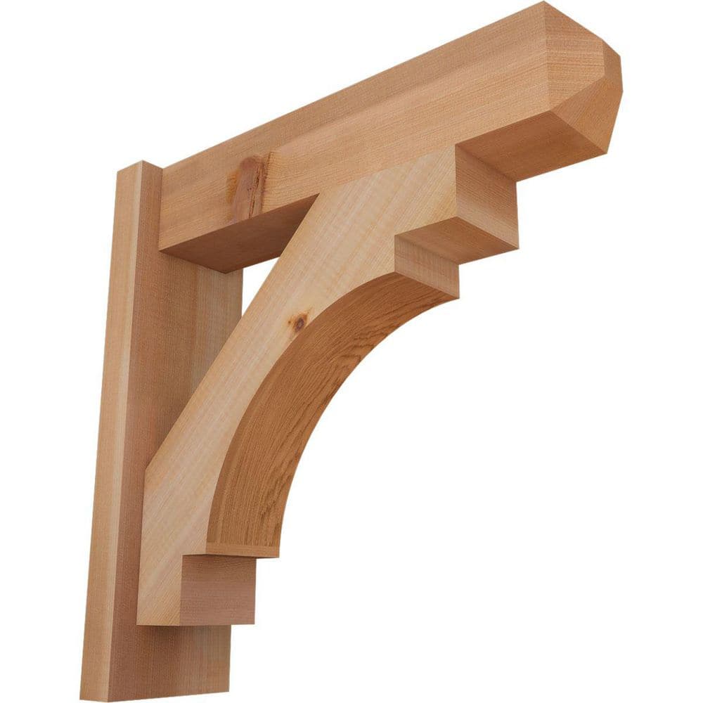6 in. x 20 in. x 20 in. Western Red Cedar Merced Craftsman Smooth Outlooker price history on PriceWatchPro