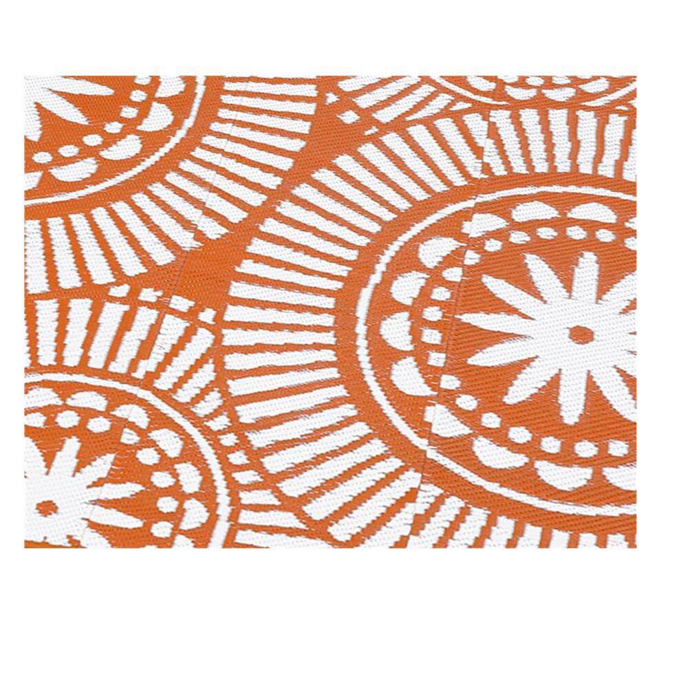 Outdoor Plastic Straw Rug 6 x 9 ft. Modern Geometric Style Reversible Patio price history on PriceWatchPro