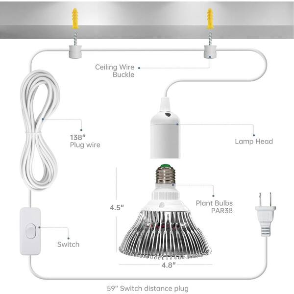 25 watt led grow light hotsell