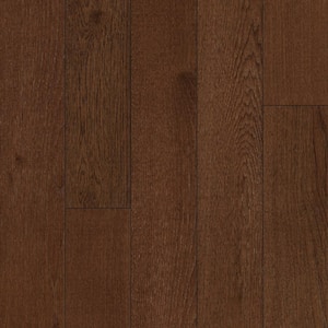 Take Home Sample -Sutton Post Hickory 5 in. x 7 in. Hickory Water Resistant Wire Brushed Engineered Hardwood Flooring