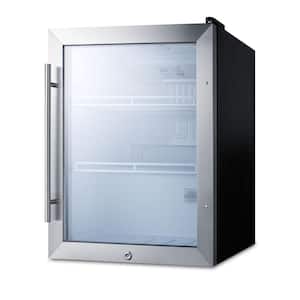 Outdoor 19 in. 2.1 cu. ft. Commercial Refrigerator in Black