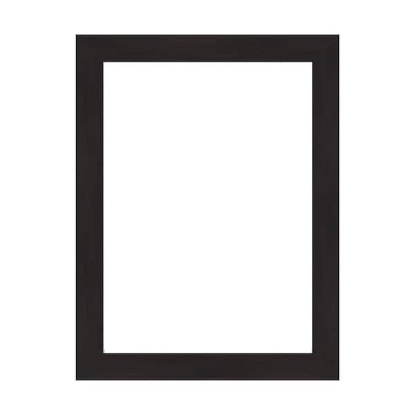 Amanti Art Mirror Makeover Furniture Espresso Narrow 19.25 in. W x 25.25 in. H Bathroom Mirror Frame Border Kit-Fits a 18x24 mirror